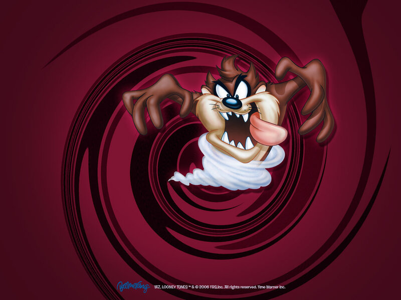 Taz the Tasmanian Devil — Red, Chaotic