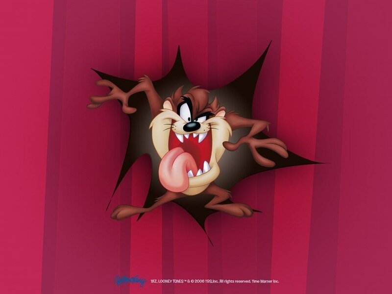 Taz the Tasmanian Devil — Red