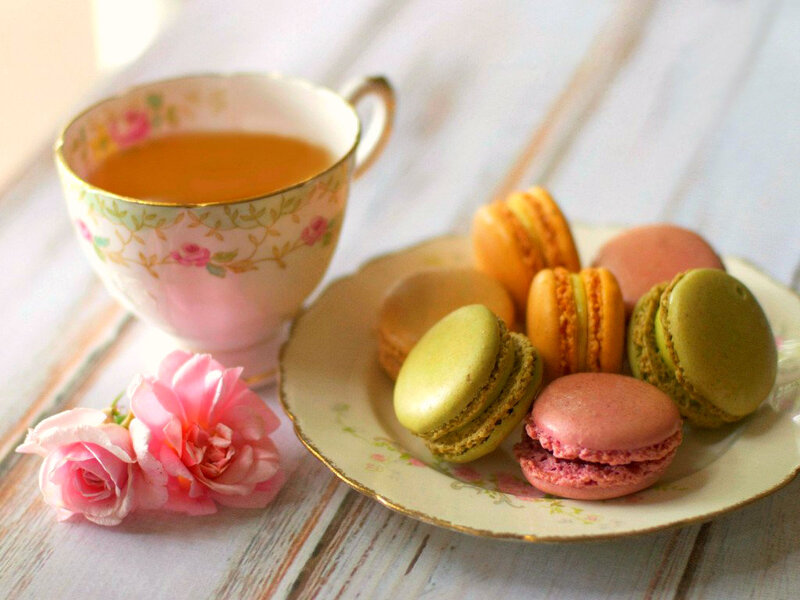 Tea and Macarons