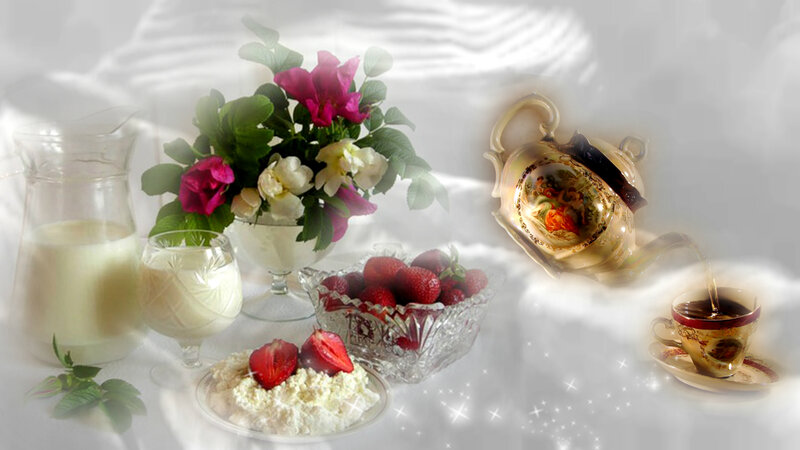 Tea and Strawberries
