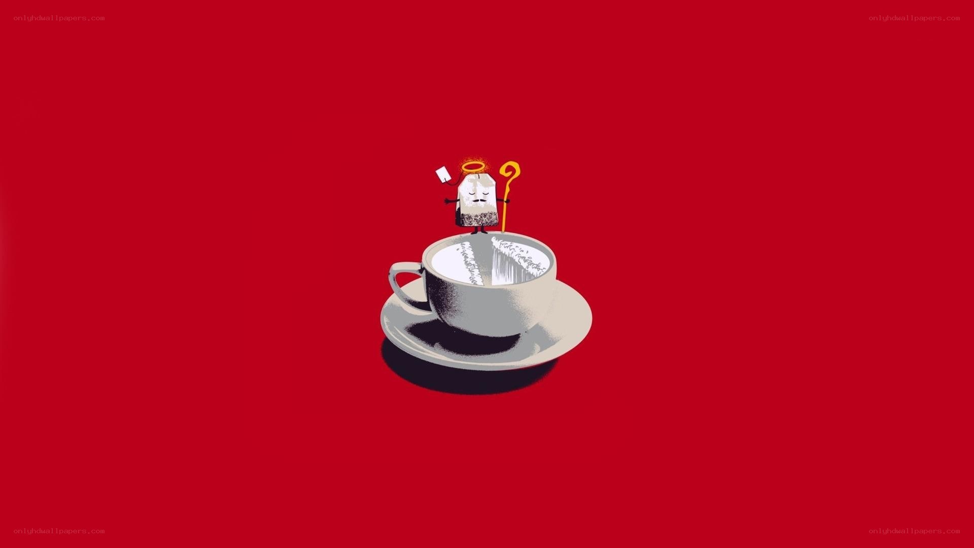 tea bag character illustration
