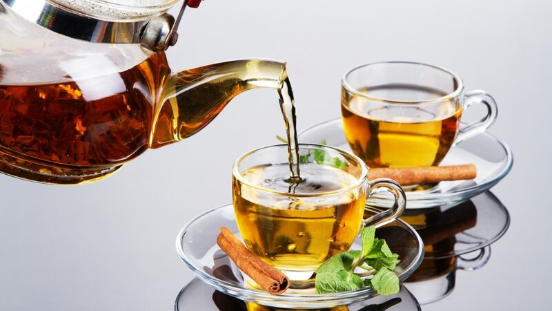 Tea Being Poured — Brown, Calm, Photograph, Cinnamon Stick