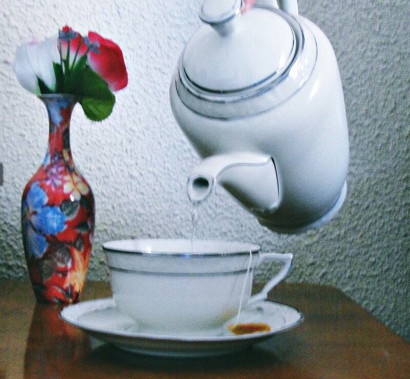 Tea Being Poured