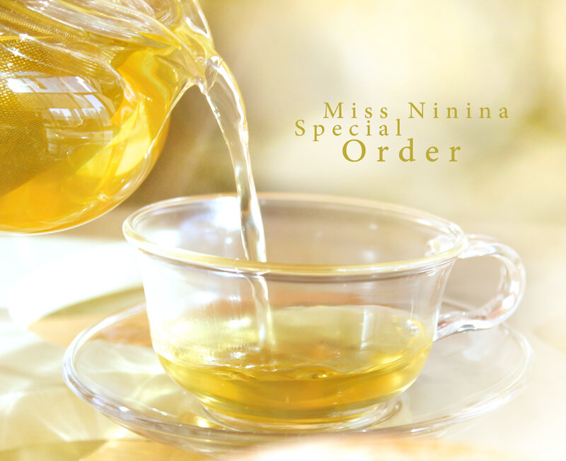 Tea Being Poured — Yellow, Serene