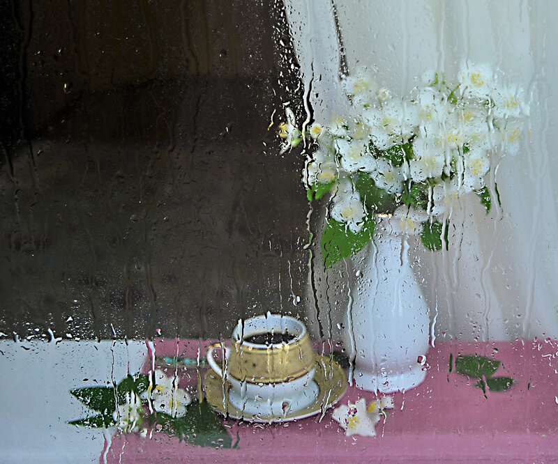 Tea Cup and Flowers
