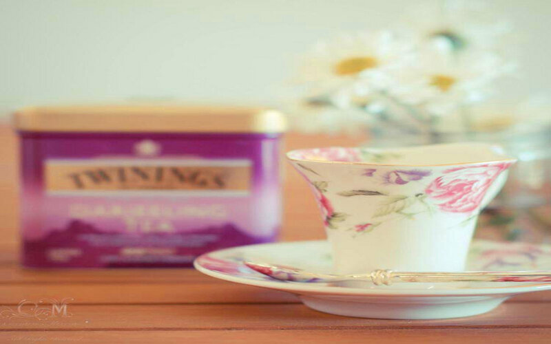 Tea Cup and Tea Box