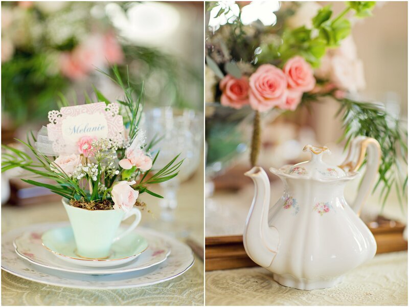 Tea Cup Centerpiece