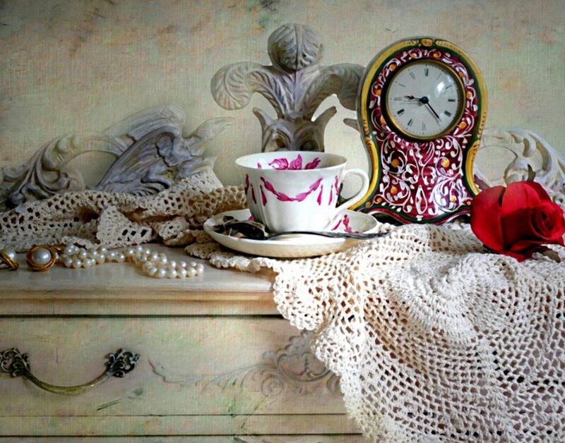 Tea Cup on Dresser