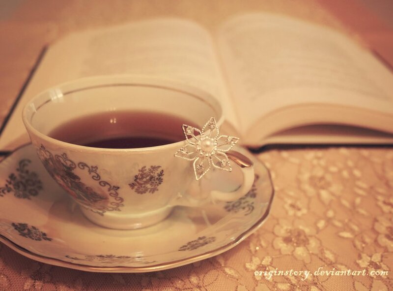 Tea Cup on Saucer — Beige