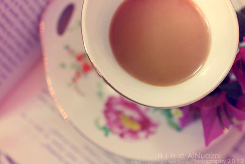 Tea Cup on Saucer — White, Calm