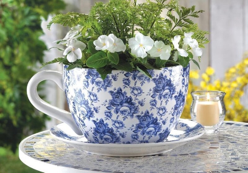 Tea Cup Planter