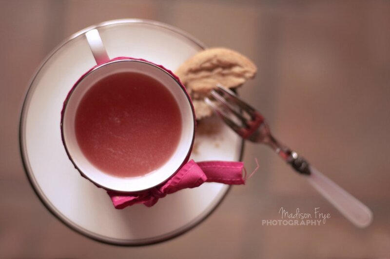 Tea Cup with Cookie