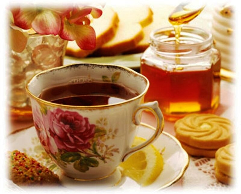 Tea Cup with Honey
