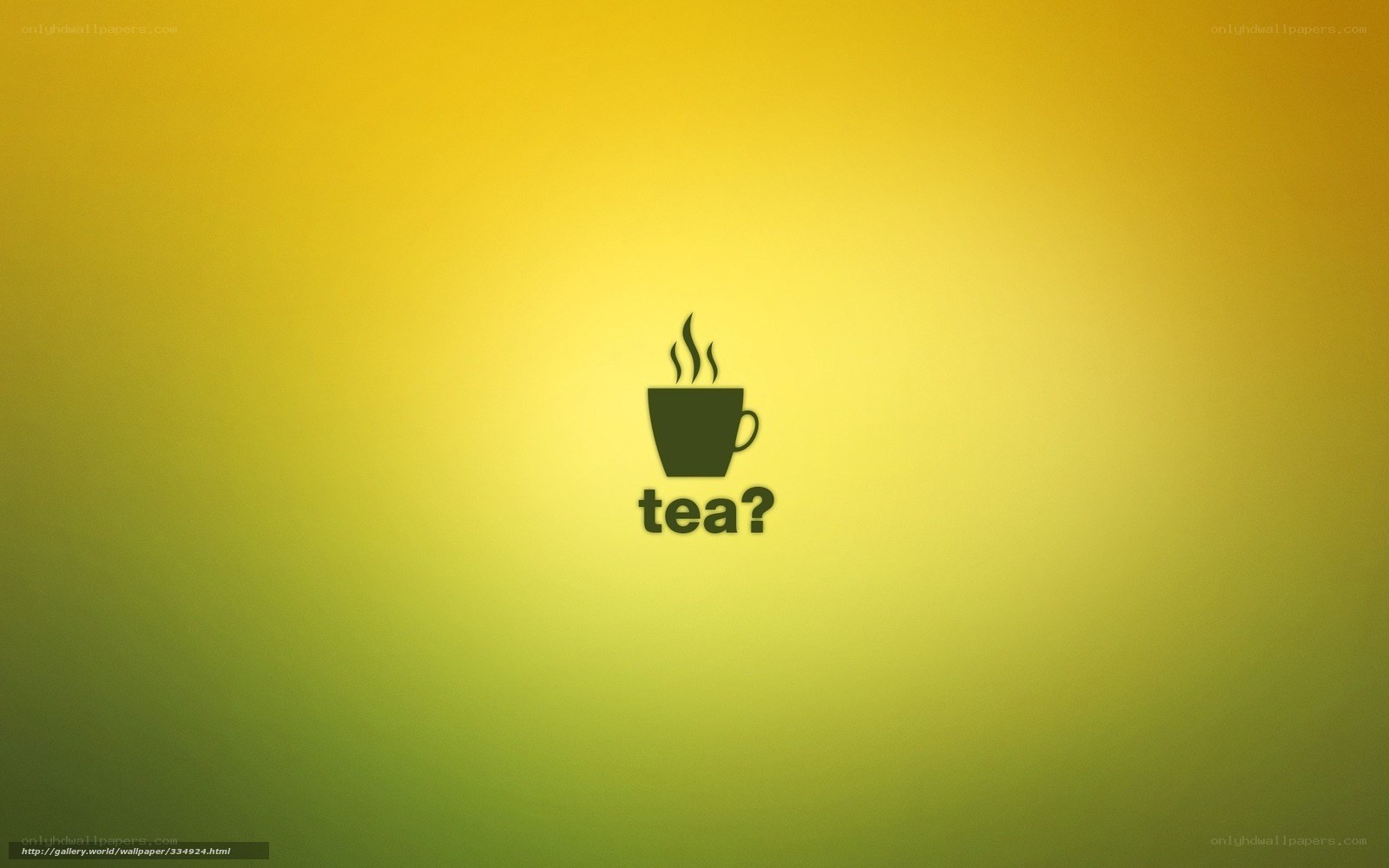 Tea cup with steam