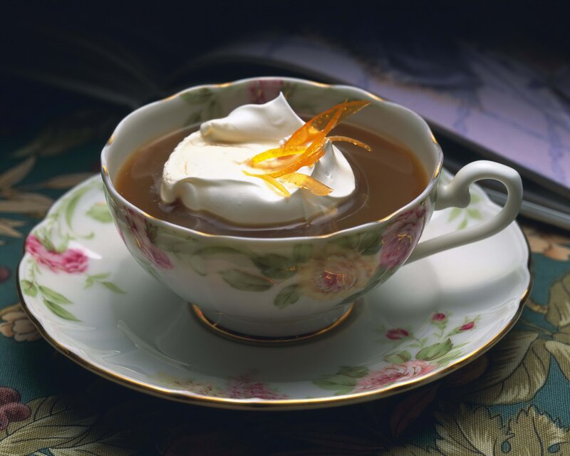 Tea Cup with Whipped Cream