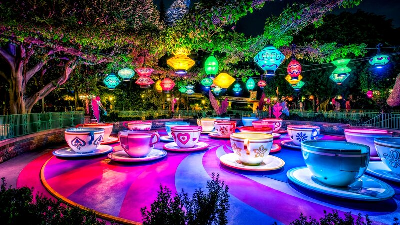 Tea Cups on Ride