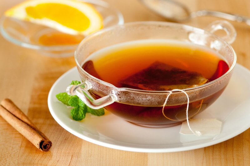 Tea in Glass Cup — Brown, Calm, Morning