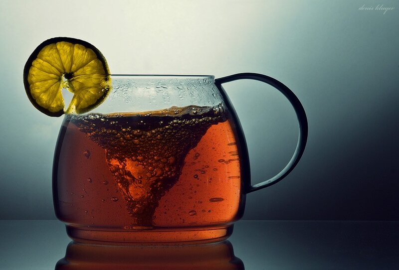 Tea in Glass Mug