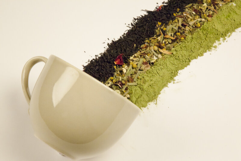 Tea Leaves in a Cup