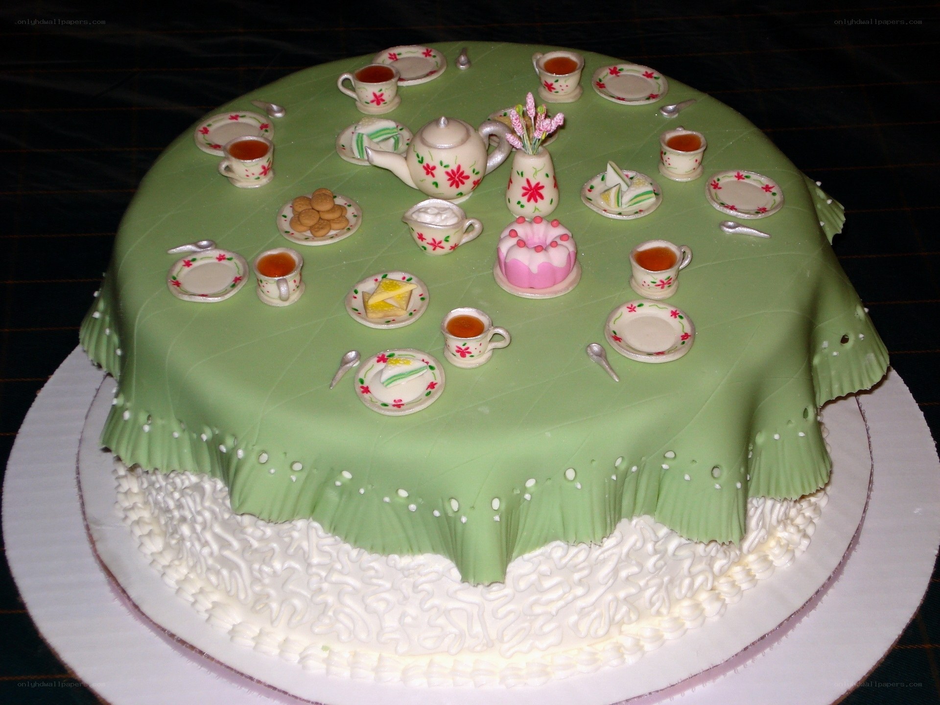 Tea party cake