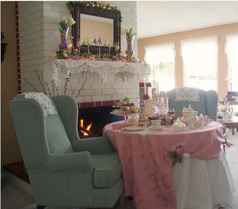 Tea Party Setup