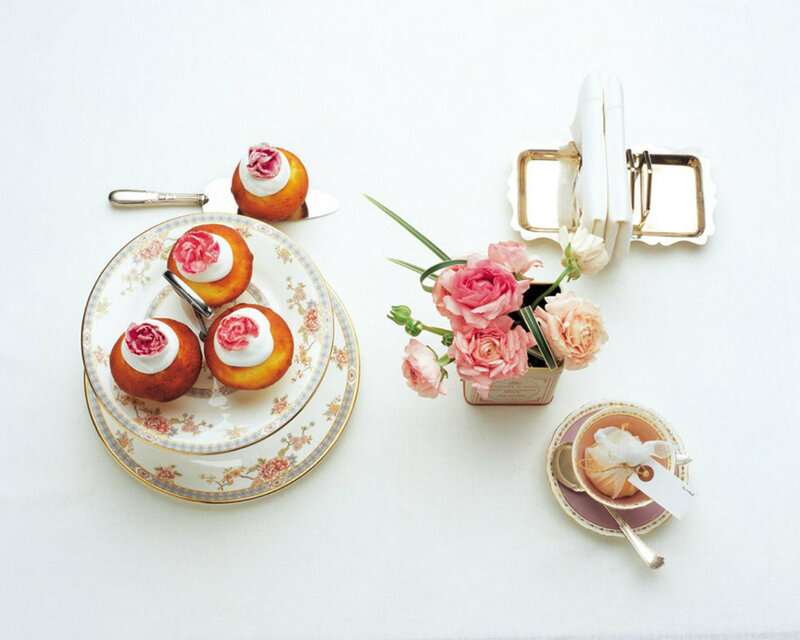 Tea Party Setup — White, Elegant