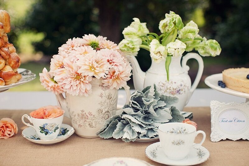 Tea Party Table Setting
