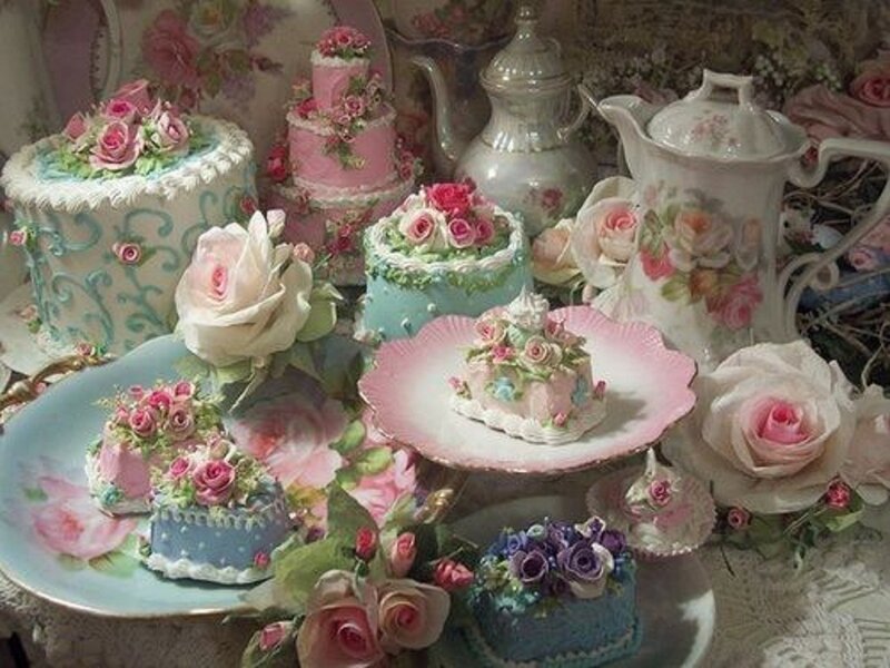 Tea Party with Cakes