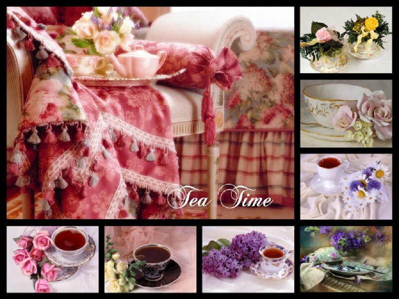 Tea Service on Armchair