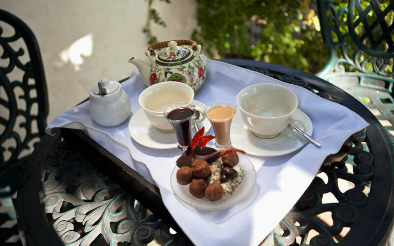 Tea Service on Table
