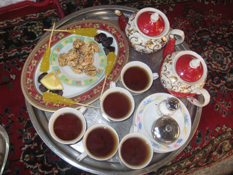 Tea Service on Tray