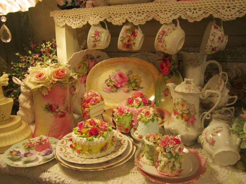 Tea Set Display