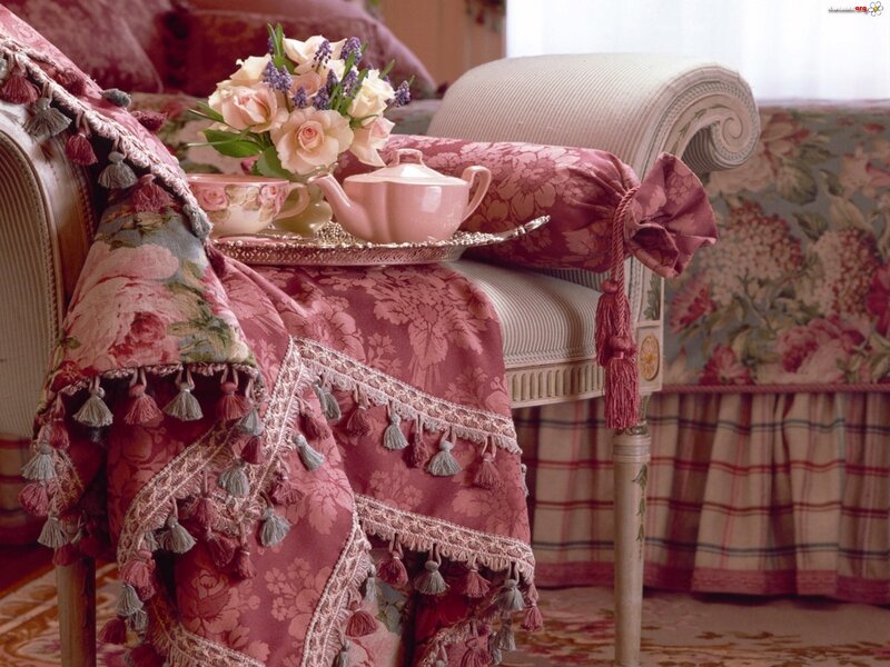 Tea Set on Armchair