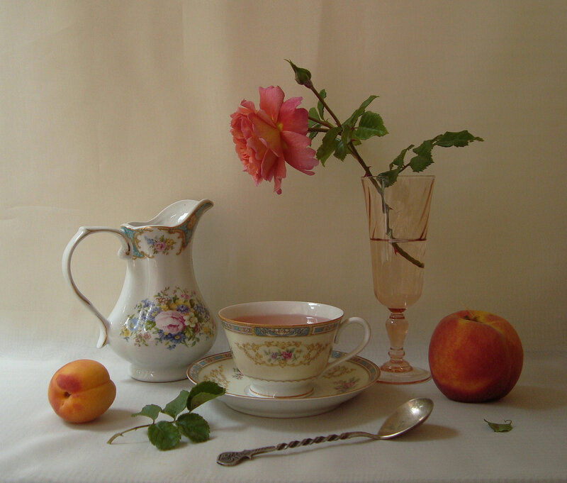Tea Set with Fruit