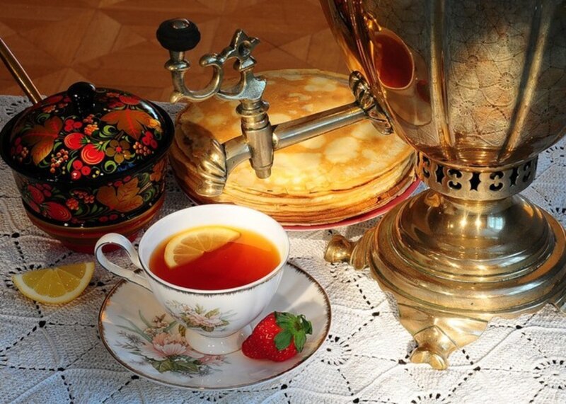 Tea Set with Samovar
