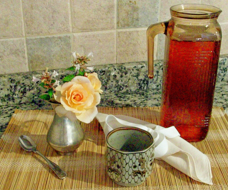 Tea Setup on Table
