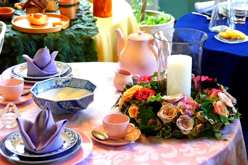 Tea Table Setting