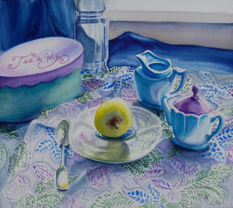 Tea time still life