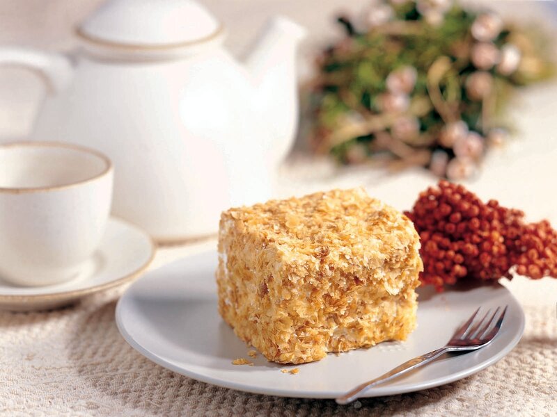 Tea time with cake