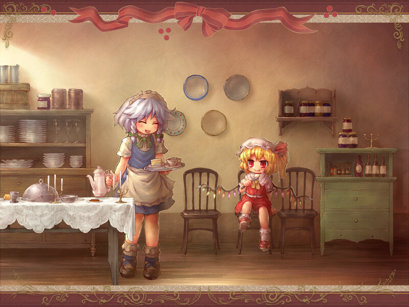 Tea time with friends