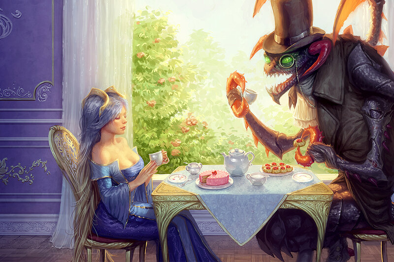 Tea with a dragon