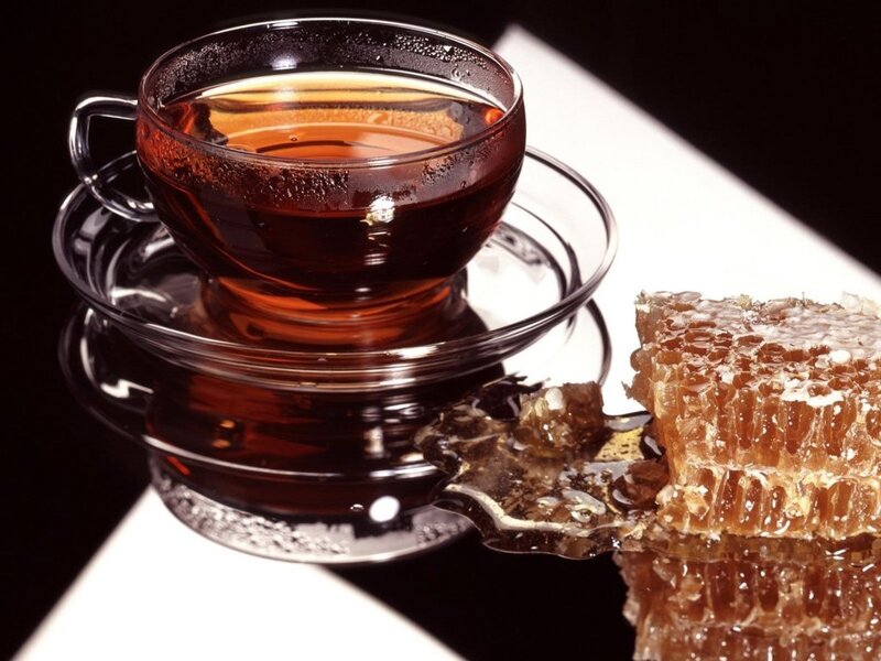 Tea with Honeycomb — Brown