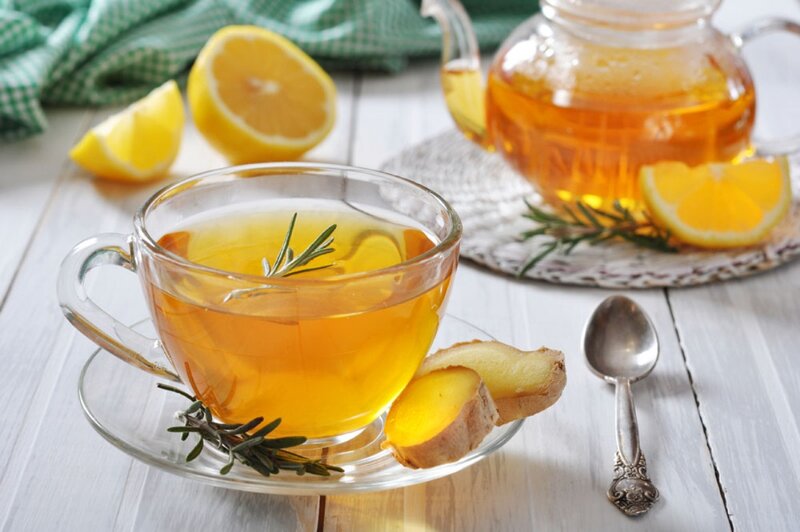 Tea with Lemon and Ginger