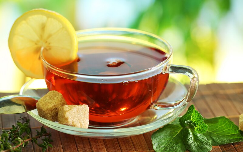 Tea with Lemon and Sugar
