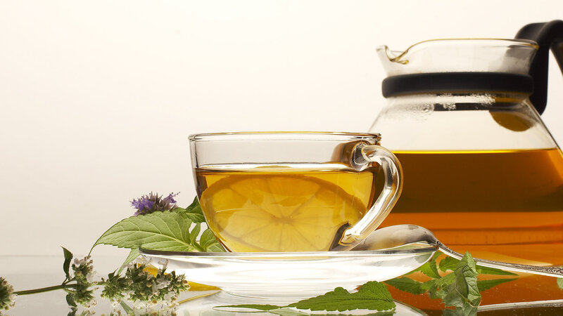 Tea with Lemon Slice — Yellow