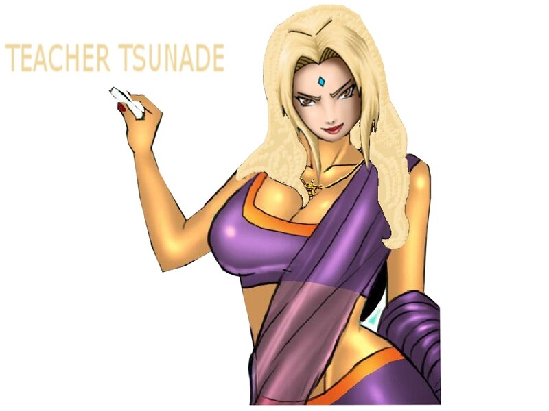 Teacher Tsunade character art