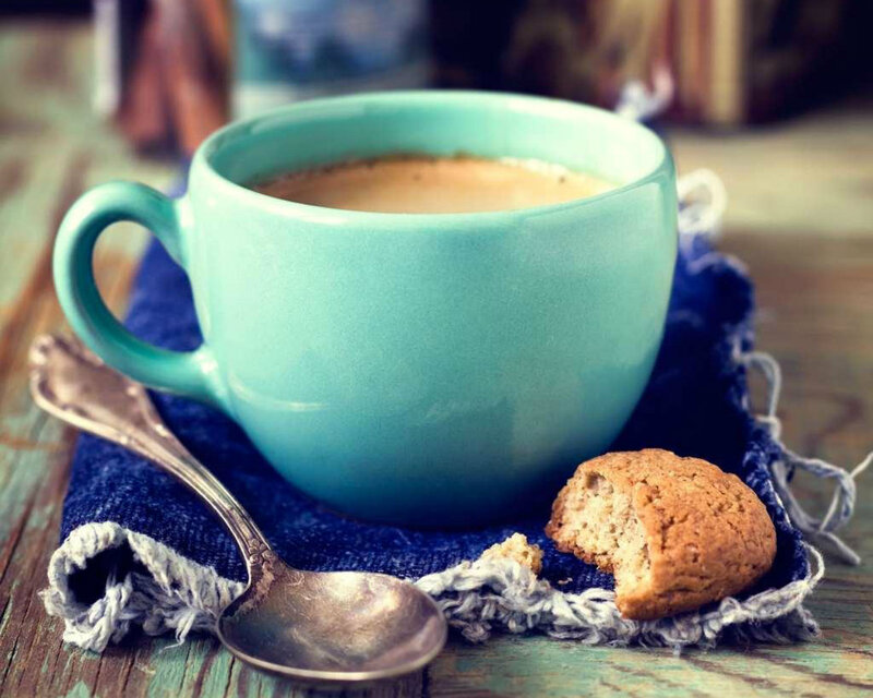 Teacup with Cookie
