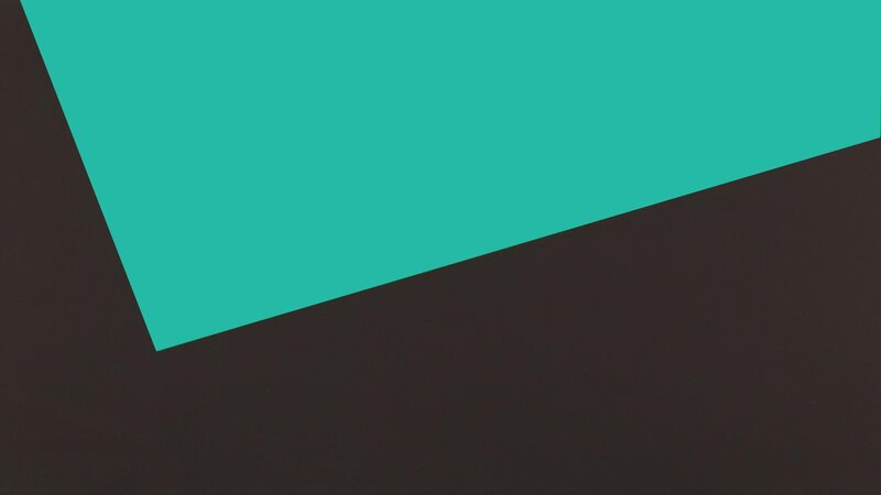 Teal and Black Shapes