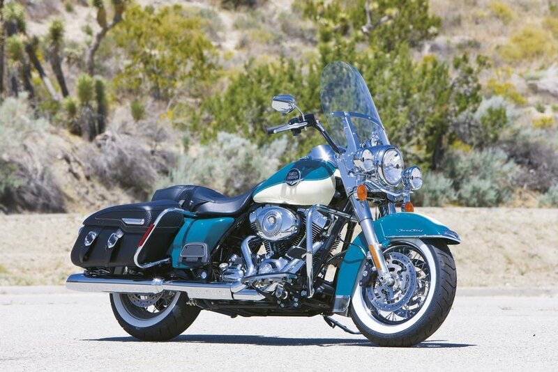 Teal and White Motorcycle