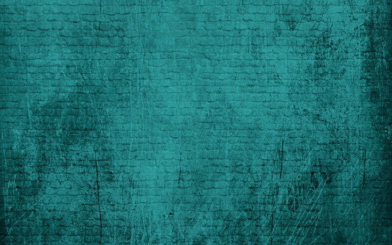 teal brick wall texture